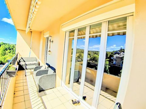 Appart 2 balcons, cave - garage - Rodez