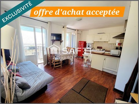En région Midi Pyrénées Appartement T3 de 40,59m², 6 couchages, local à ski.