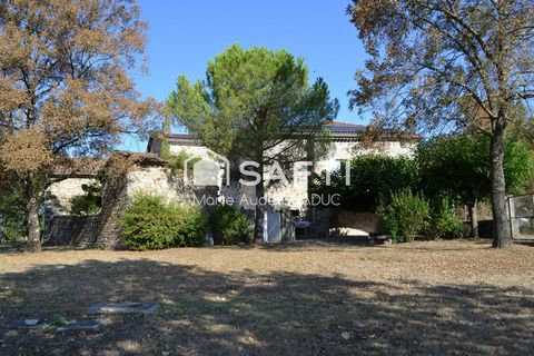 Mas 272 m2 avec jardin attenant et en partie constructibe, non mitoyen, calme