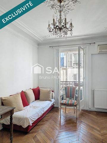 Entre Batignolles et Epinettes, appartement 3 pièces (dont 2 chambres) au 4ème avec ascenseur, au calme, lumineux