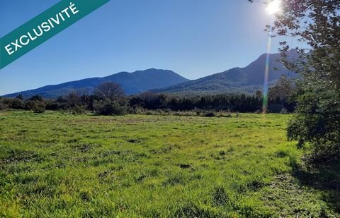 Beau terrain à bâtir avec vue sur les Albères