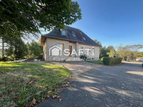 À 5 minutes de Vitré – Maison familiale à réinventer, avec grand terrain et beaux volumes !