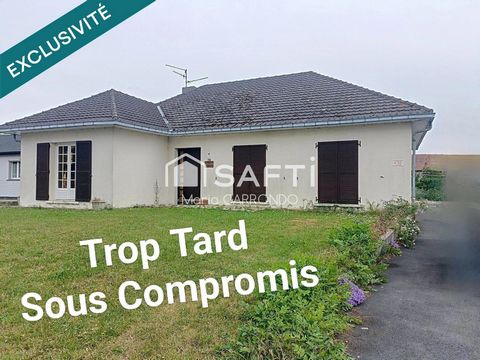 PLAIN PIED INDIVIDUEL DE 3 CHAMBRES AVEC GARAGE ET ATELIER