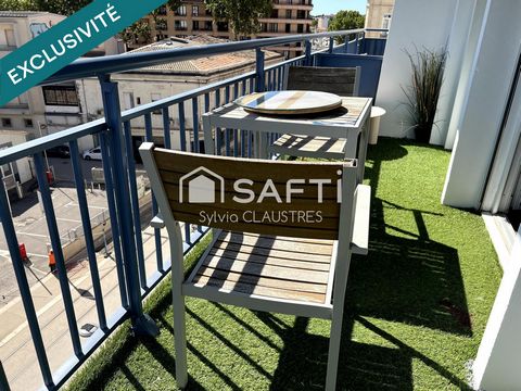 T4 92m2 RÉNOVÉ - 4è ETAGE AVEC TERRASSE - BOX FERMÉ - CAVE - ASCENSEUR