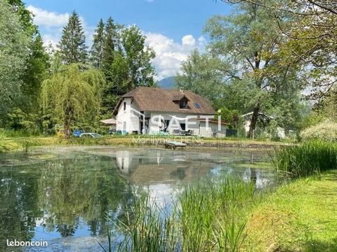 Maison de caractère de 142m² avec étang privé