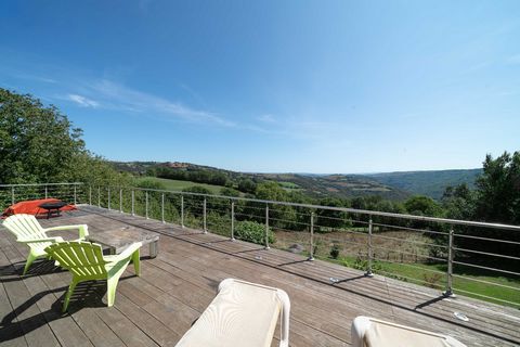 Maison en pierre + dépendance - VUE EXCEPTIONNELLE SUR LA VALLEE DU TARN