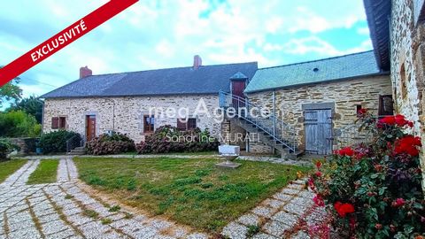 ST GERMAIN DE COULAMER - MAISON PIERRE + DEPENDANCES