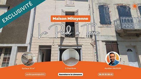 Votre futur Pied-à-Terre au cœur d’un charmant village aux portes du Périgord noir.