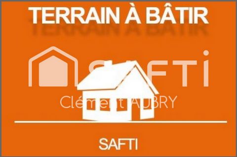 Terrain à bâtir d'environ 585m², non viabilisé !