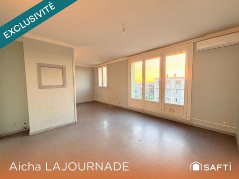 Appartement 2 chambres Balcon Cave et loggia.