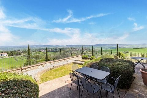 Why stay here? Set upon a cliff, this gorgeous holiday home is the perfect spot to holiday in Asciano, Tuscany. It has a swimming pool for you to relax and rejuvenate with your family. There are two parking spots available on the premises. Things to ...