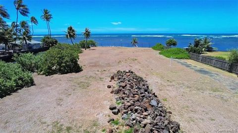 Welcome to your dream home location! This prime lot in East Oahu boasts over 28,000 square feet of oceanfront vacant land, with 116 linear feet of ocean frontage. The level, clear terrain provides the perfect canvas for your new home. Utilities are a...