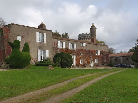 Dpt Vendée (85), à vendre SAINT CHRISTOPHE DU LIGNERON propriete P25 de 651 m² - Terrain de 33 000,00 m²