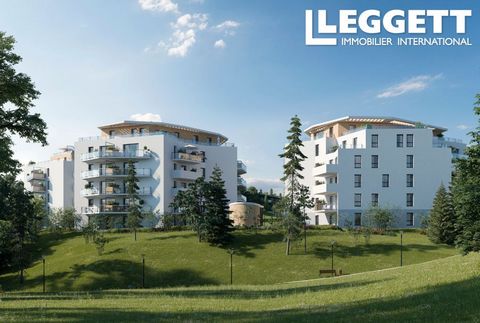 A20503LK01 - Plazo de entrega mediados de 2024. Un elegante y moderno apartamento de dos dormitorios de nueva construcción en venta en St Genis Pouilly en la frontera suiza. La información sobre los riesgos a los que está expuesta esta propiedad está...
