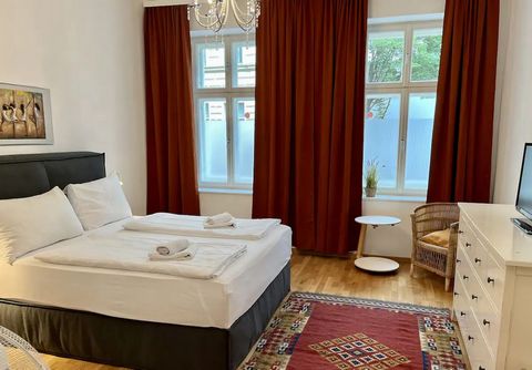 Cozy, quiet apartment containing a kitchen, a dining area and 3 separated bedrooms. Consequently, the flat enables comfortable sleep for up to 6 people and provides you with an area for spending time together.e Surroundings: Your apartment enjoys a c...