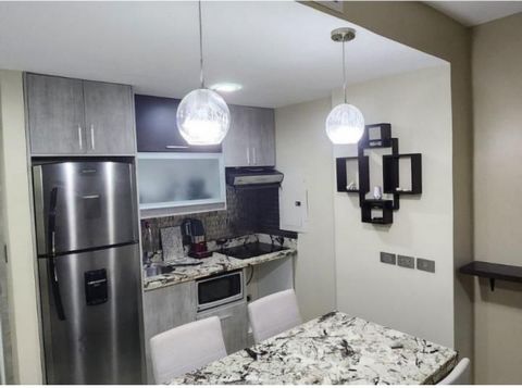 Fully furnished ocean view suite in Plaza del Sol buildingWe find a fully equipped kitchen with a dining island open to the living room.the bedroom totally independent with a closet and nightstandsa full bathroom has a parking space inside the buildi...