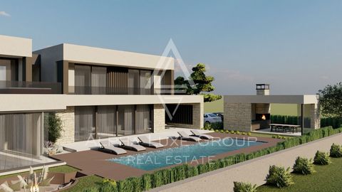 Istria, Poreč, Kaštelir: Luxurious villa with pool for ultimate comfort Discover the epitome of elegance and luxury with this newly constructed villa in Kaštelir, located merely 10 km from the vibrant heart of Poreč, Istria. Set to be completed in 20...
