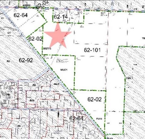 This is for lot 500 and it is 23.73 acres and is zoned MCU-2 & CI- NOTE all 10 lots total adding up to just under 110 acres are available to be sold together or separately. ZONING varies per lot (see zoning map) Zoning includes R2, R5, MUC-2, CI and ...