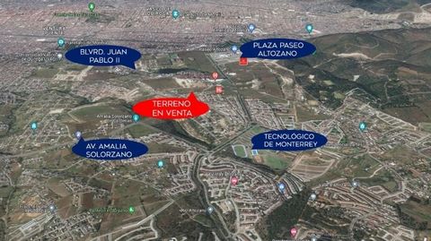 TERRENO EN VENTA EN MORELIA, ZONA ALTOZANO ..Valor $105,000,000..Terreno ubicado al Sur de la Ciudad de Morelia, en el corazón de Altozano, a unos pasos de la Av. Juan Pablo II, la glorieta Juan Pablo II, el Hospital Star Médica, el Tec de Monterrey ...