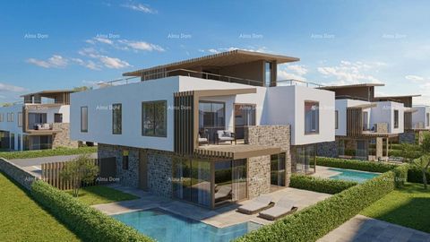 Residence Novi Home Novigrad - una visione eccezionale dell'abitare. Un totale di 6 ville urbane, composte da piano terra e primo piano. Quattro appartamenti per ogni villa urbana: due unità al piano terra, ciascuna con piscina e giardino. E due appa...