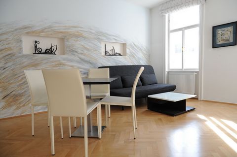 Our apartment “Rhea Uher” is located in the 5th district of Vienna, Hollgasse 8/25 and is very easy to reach by public transport. The modern and fully furnished apartment with a size of 49 m², has a bedroom, a fully equipped combined kitchen and livi...