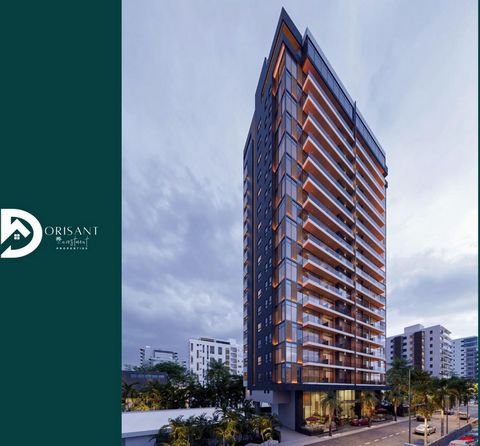 Welkom in ons exclusieve appartement gelegen in het hart van Santo Domingo, waar comfort en luxe samenkomen om u een unieke woonervaring te bieden. Ons gebouw is ontworpen met uw welzijn en levensstijl in gedachten en biedt een breed scala aan voorzi...