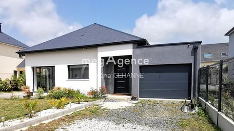 PLAIN PIED CONTEMPORAIN 2022- 3 CHAMBRES - GARAGE - JARDIN