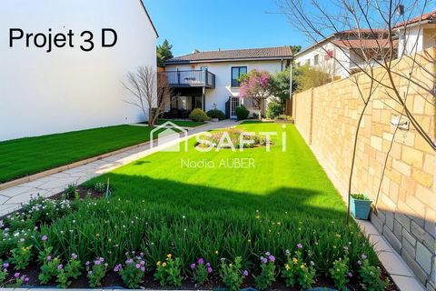 Découvrez cette maison ancienne avec un grand jardin sans vis-à-vis, nichée dans une rue calme, à seulement quelques pas de la gare des Ardoines.