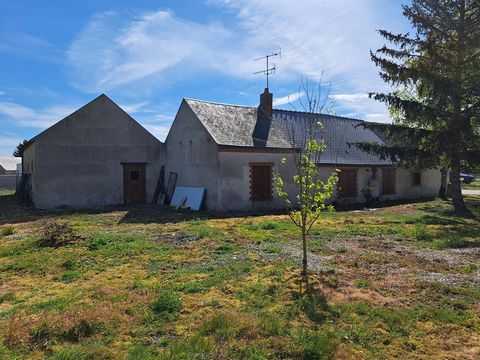 Fermette avec dépendances sur terrain de 1300 m²