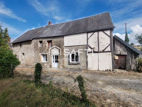 Maison à rénover-10min St Hilaire du H-1200m² jardin