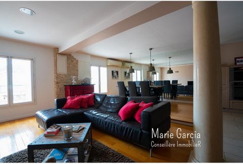 Grand duplex avec terrasse – 137 m² – Centre-ville d’Alès. Très faibles charges