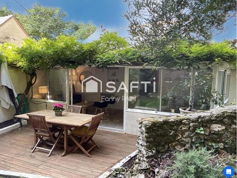 Maison 3 chambres sans travaux avec jardin au calme – Montlouis