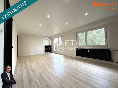 Superbe appartement de 4 pièces disposant d'un balcon, d'une cave, et d'un garage !