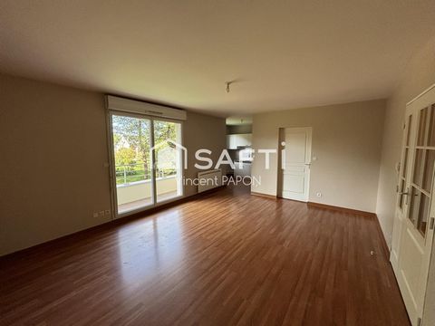 Appartement 3 pièces – 64 m² – Orvault (44700) – Quartier Plaisance