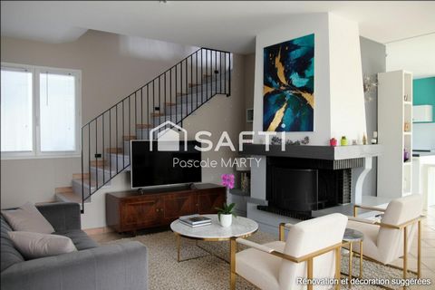Villa T4 sous sol complet et piscine sur 2500m²