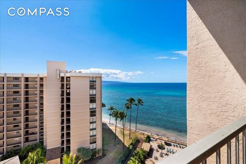 Perched on the 11th floor of the oceanfront Royal Kahana, Unit 1118 showcases breathtaking views of Maui’s western coastline, with the neighboring islands of Lanai and Molokai in clear sight. From sunrise to sunset, this elevated studio condo offers ...