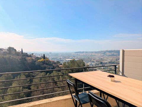 Maison Mitoyenne a vendre Nice ouest Vue Mer