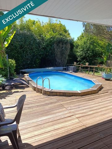 Maison avec jardin 4 chambres plus un bureau, garage et jardin