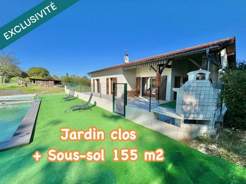 MAISON AVEC SOUS SOL, PISCINE ET JARDIN