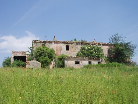 Country house to restore located in panoramic position with beautiful view over the countryside. The property is built on 2 levels plus outbuilding and comes with 25 hectares of land, 14 hectares of which are cultivated with cereals and the remaining...