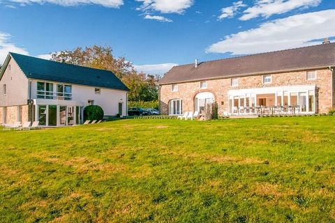Enjoy staying in this renovated and luxurious holiday home in Waimes with 7 bedrooms, a sauna, and a private swimming pool. A group or family with children can enjoy a vacation here near the forest. The hilly landscape is beautiful and you will love ...