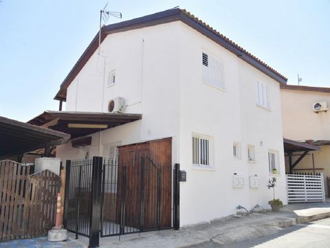 Two-storey semi-detached house in Pervolia community in Larnaca District. The house is part of a touristic complex with 99 houses in total. It is a two-storey semi-detached house that was constructed in year 2006 and internally consists of an open pl...