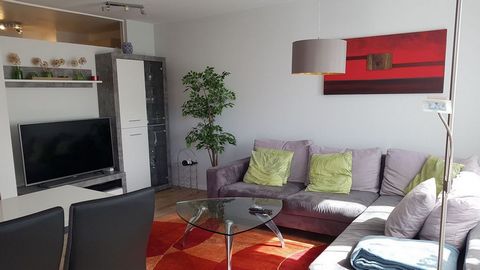 This modern furnished property, which is an attractive and completely renovated apartment on the second floor, is characterized by its attractive interior design. The property has two beautiful rooms: In the bedroom there is an electrically adjustabl...