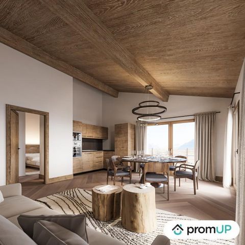 Discover your future home in La Chapelle-d'Abondance! In a secure residence, your 63 m2 apartment, under construction, will be ready in 2024. Ideally located on the 2nd floor with elevator, it offers stunning views from its 23 m2 terrace. The careful...
