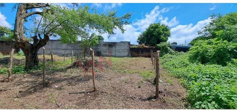 This vacant lot is located in the Azarías H Pallais neighbourhood in Leon, just a few meters from bus stops, schools, health center, parks, and schools. The lot has an area of 258.63 m2, with easy access from a paved road. This is a perfect opportuni...