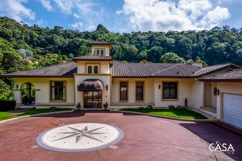 Welcome to a truly exceptional Estate Home nestled within the exclusive Estate section of the Valle Escondido community, in downtown Boquete. As you approach this stunning residence, you'll be greeted by a meticulously crafted red brick-toned polishe...