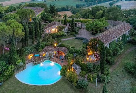 EXCLUSIVE TO BEAUX VILLAGES! This is a rare opportunity to own three sympathetically restored historic properties situated in a secluded hamlet hidden amongst the rolling hills of the beautiful Tarn countryside in South West France. This piece of par...