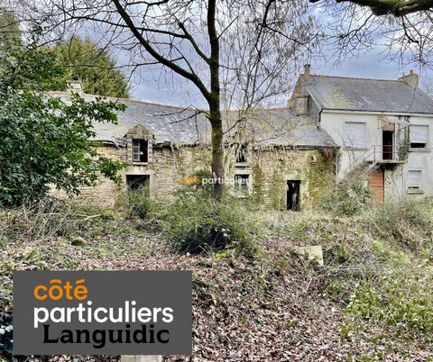 In a quiet village, 2 minutes from the center of Quistinic, house from the 60s to renovate and farmhouse from 1814 to rehabilitate The house has 4 rooms and the farmhouse is divided into 3 parts. All on a plot of 1000m2 Price: €50,990, including 13.3...