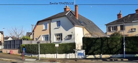 Dpt Sarthe (72), à vendre LE MANS maison de 95m², 3 chambres, quartier de la Cité des Pins