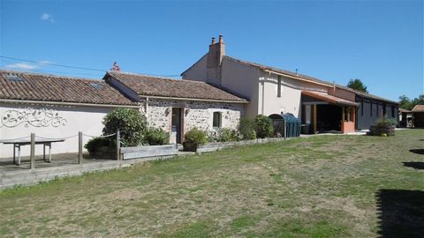 Located in a rural setting between Doué La Fontaine and Argentonnay, within easy reach of Thouars and Bressuire in the north Deux Sèvres. A renovated farmhouse and barn conversion into a spacious luxury home with attached guest suite. There is also a...